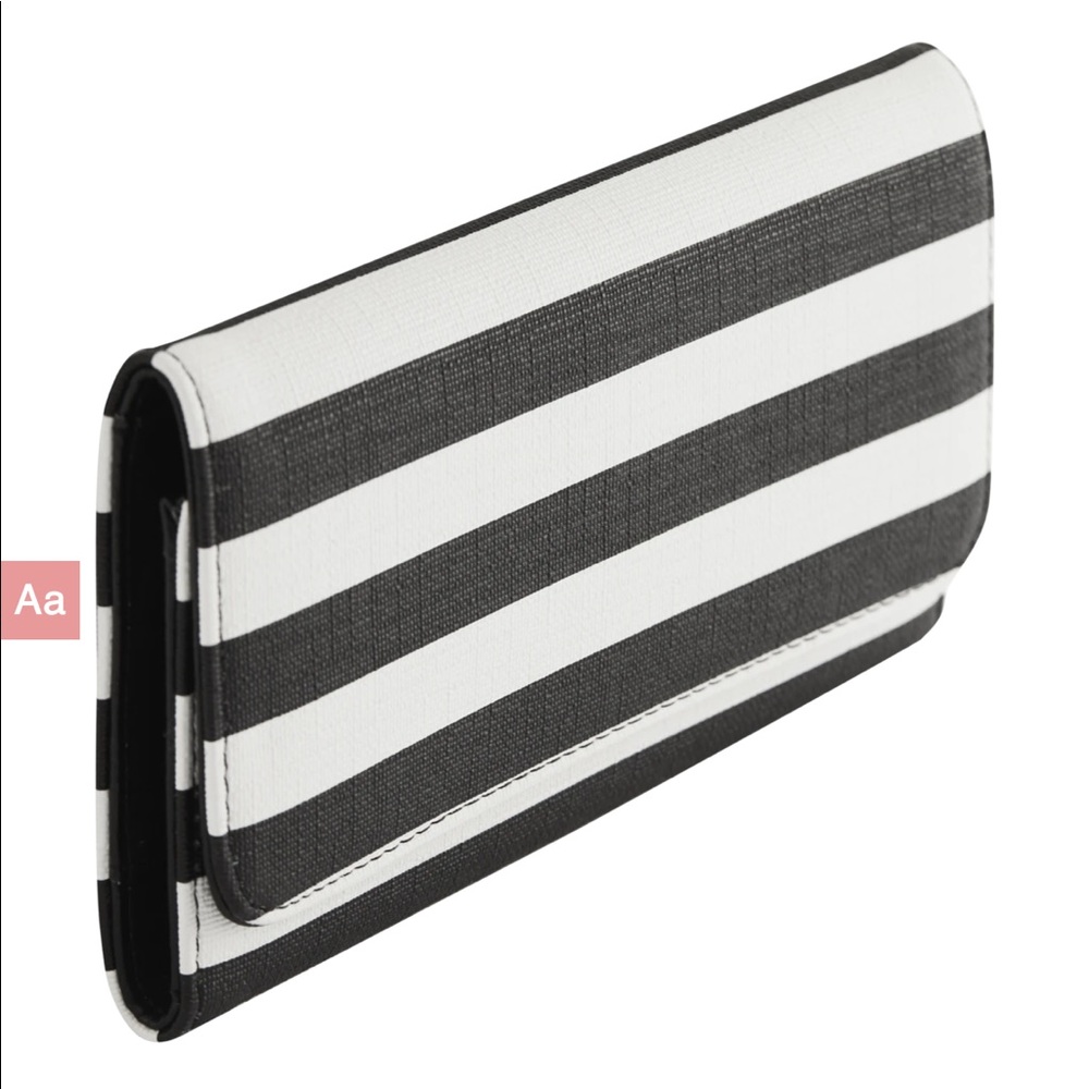 🐛Adorable Slim striped wallet! - Picture 1 of 4